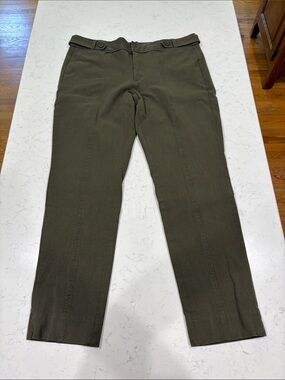 Banana Republic Sloan Olive Green Cropped Women's Pants